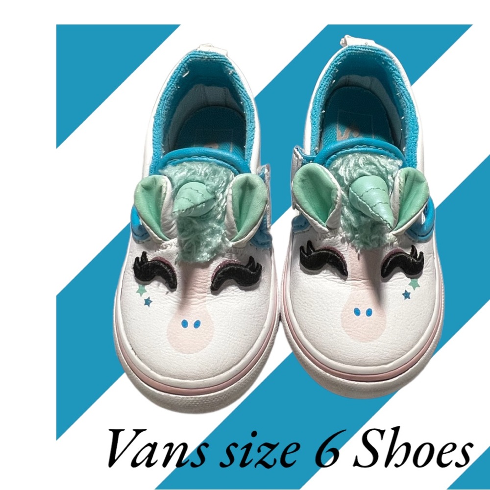 Vans size 6 toddler shoes